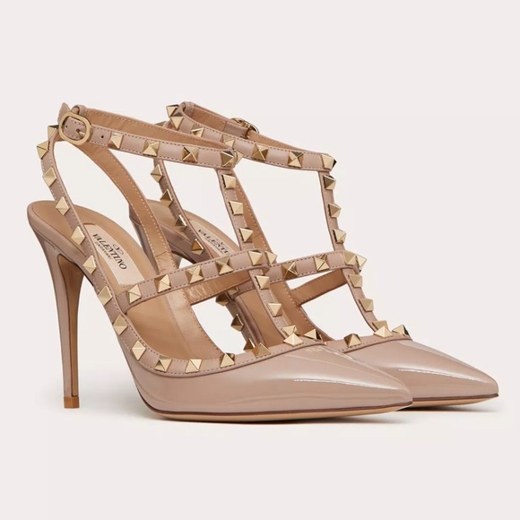 Valentino Garavani Rockstud Caged Pump 100Mm
